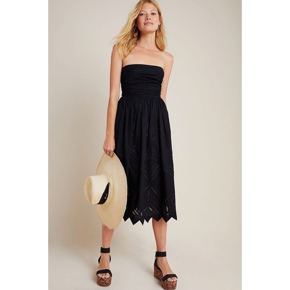 Anthropologie Luiza Midi Dress